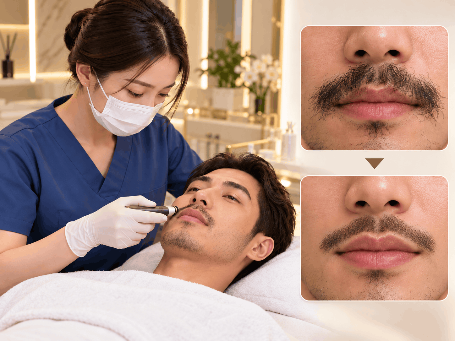 Định hình râu mép